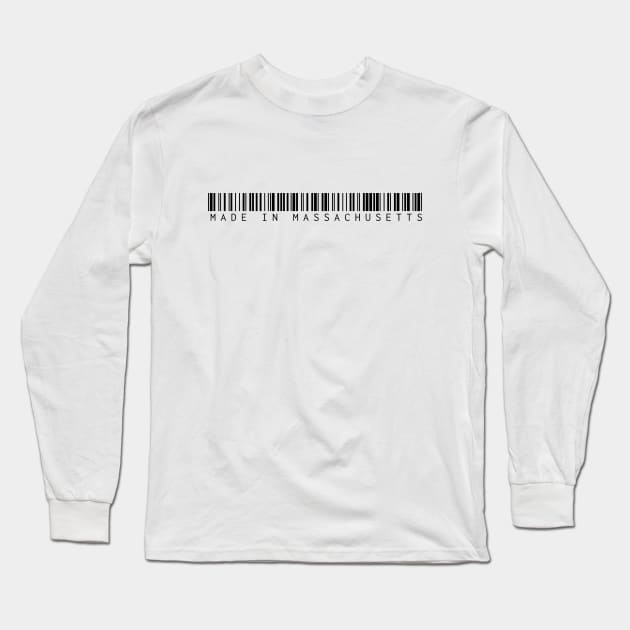 Made in Massachusetts Long Sleeve T-Shirt by Novel_Designs